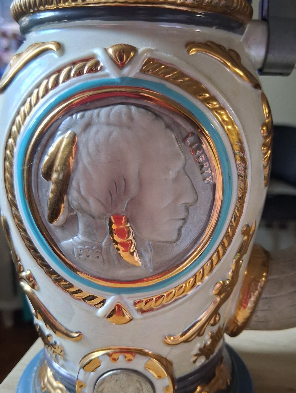 THE BRADFORD EXCHANGE No. A5711 INDIAN HEAD